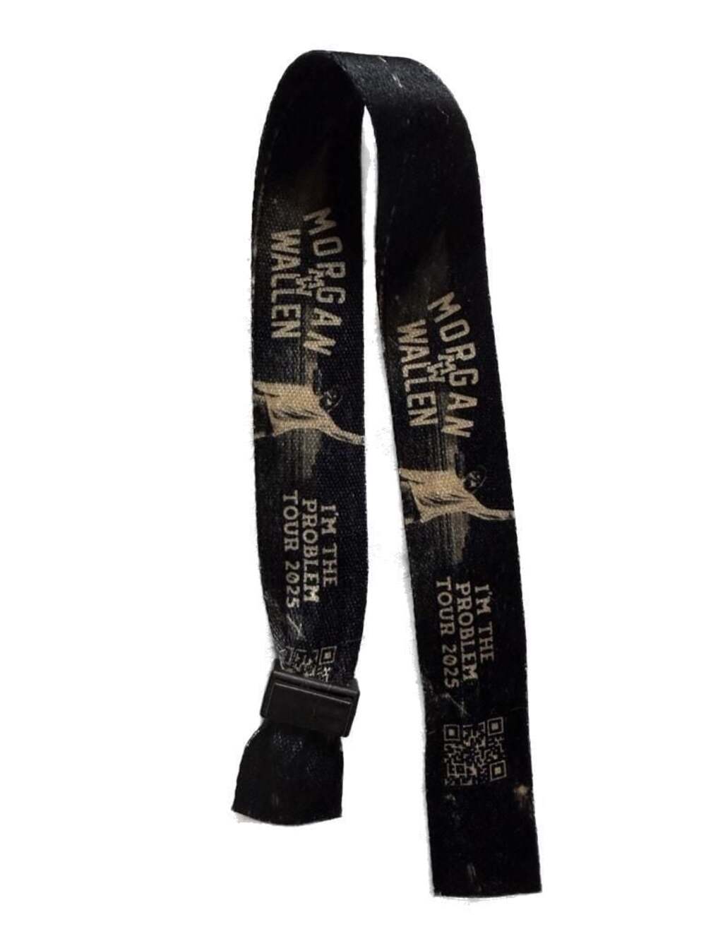 Morgan Wallen I'm The Problem Tour 2025 Concert Wristband